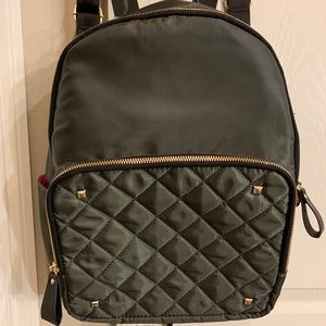 Olive green backpack
